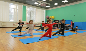 Детские спортивные занятия в фитнес-центре «Молекула»